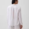 100% λινό oversized πουκάμισο