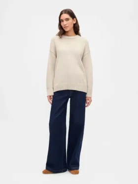 100% βαμβακερό oversized πουλόβερ