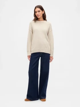 100% βαμβακερό oversized πουλόβερ