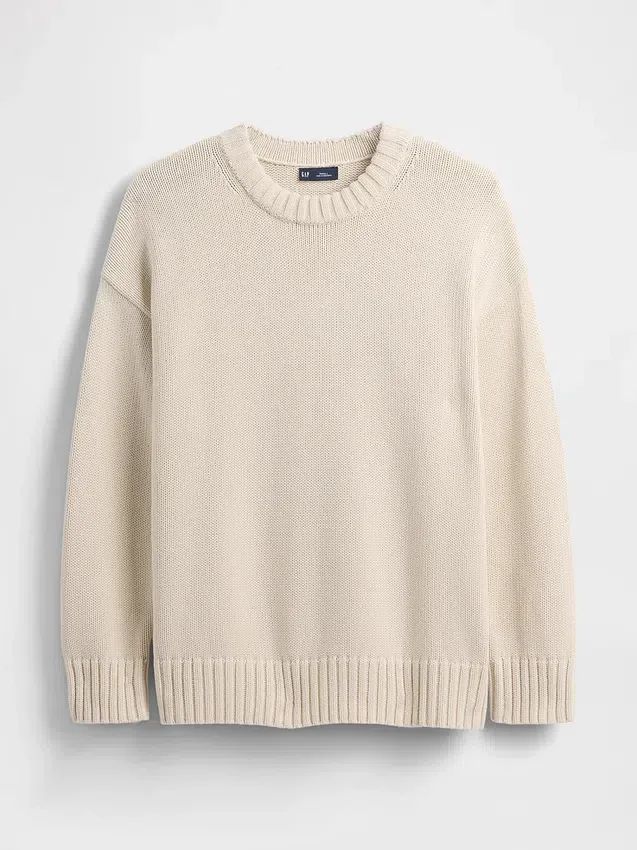 100% βαμβακερό oversized πουλόβερ