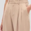 365 Παντελόνι με ψηλή μέση, βουρτσισμένο twill, στενό προς τον αστράγαλο