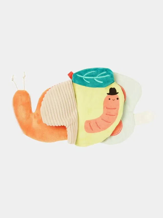 Αισθητηριακό μαλακό βιβλίο «Silly Snail»
