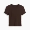 Απαλό T-shirt πιτζάμας από μοντάλ με ραβδώσεις