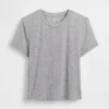 Απαλό T-shirt πιτζάμας από μοντάλ με ραβδώσεις