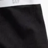 Απαλό βιολογικό ελαστικό βαμβακερό σορτσάκι με λογότυπο