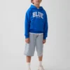 Αποκτήστε το παιδικό φούτερ με κουκούλα Blue Kids Vintagesoft Relaxed
