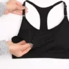 Αθλητικό σουτιέν εγκυμοσύνης GapFit Blackout για ασκήσεις χαμηλής έντασης
