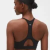 Αθλητικό σουτιέν εγκυμοσύνης GapFit Blackout για ασκήσεις χαμηλής έντασης