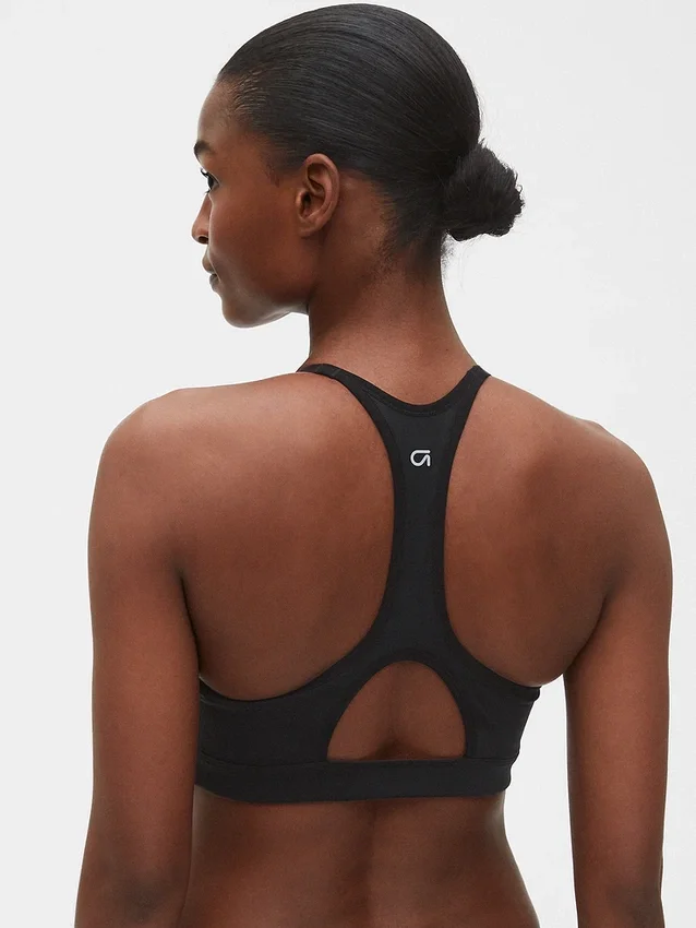 Αθλητικό σουτιέν εγκυμοσύνης GapFit Blackout για ασκήσεις χαμηλής έντασης