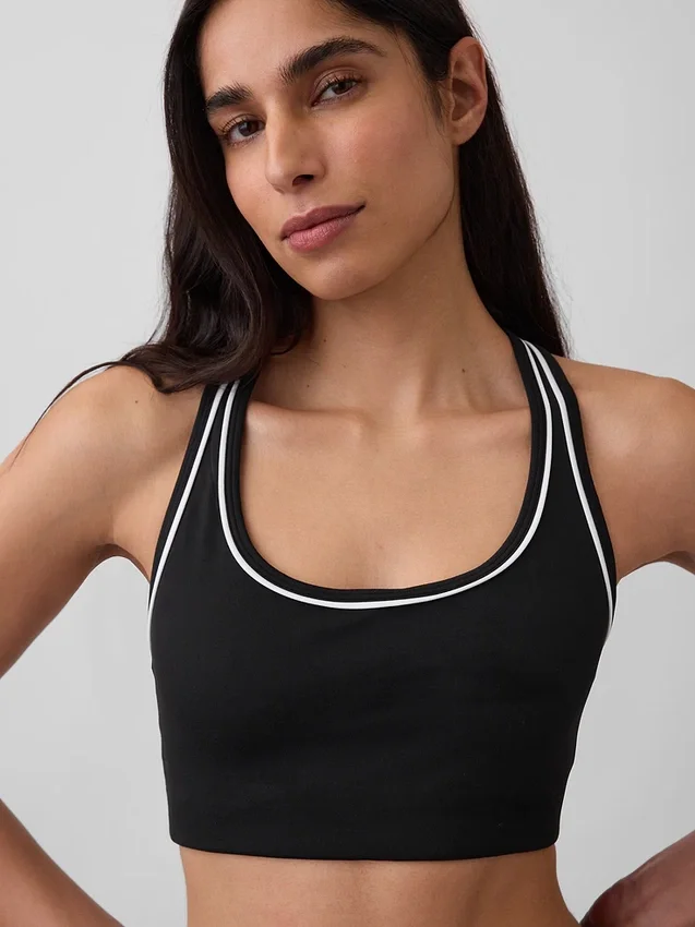 Αθλητικό σουτιέν GapFit Smooth με πλάτη τύπου Racerback για μέτρια ένταση