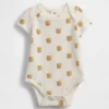 Baby First Favorites Κορμάκι από βιολογικό βαμβάκι με το αρκουδάκι Brannan