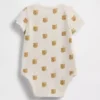 Baby First Favorites Κορμάκι από βιολογικό βαμβάκι με το αρκουδάκι Brannan