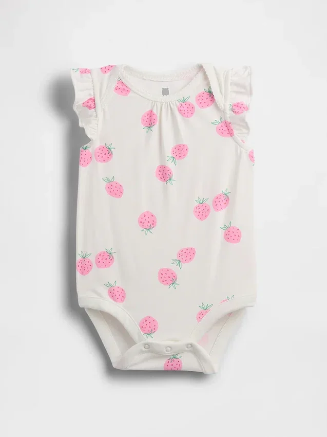 Baby First Favorites Κορμάκι με φτερωτά μανίκια