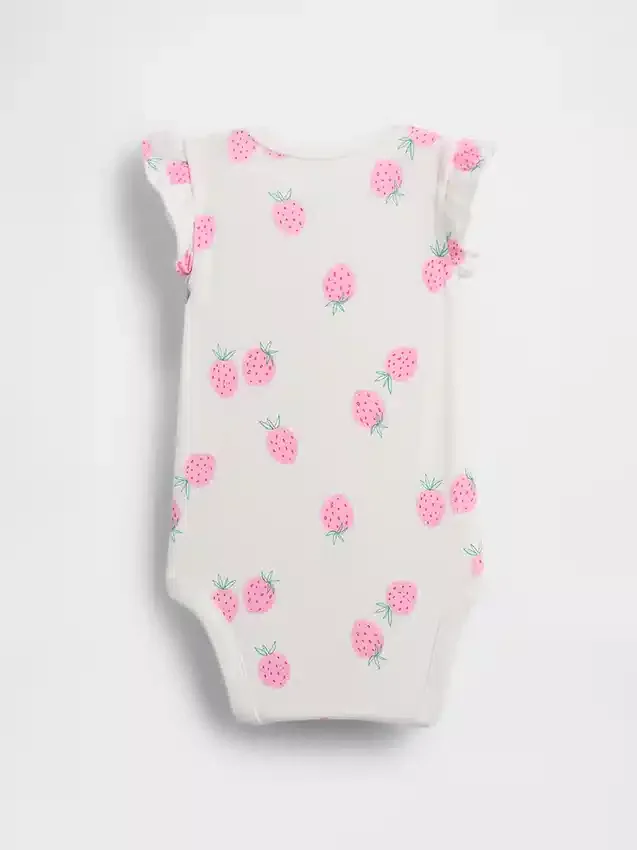 Baby First Favorites Κορμάκι με φτερωτά μανίκια