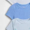 Baby First Favorites Κορμάκι με λεπτές ραβδώσεις (Σετ 3 τεμαχίων)