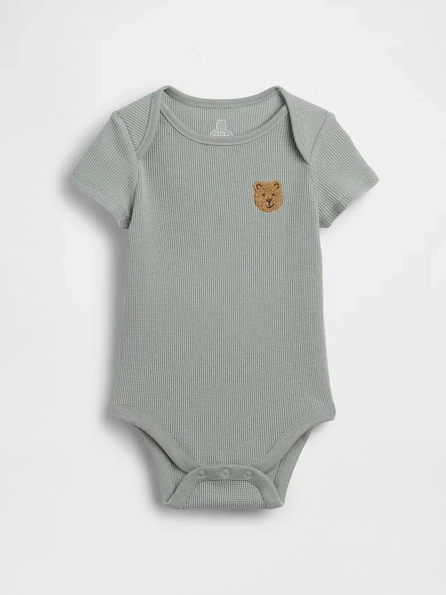 Baby First Favorites Κορμάκι με πλέξη τύπου βάφλας