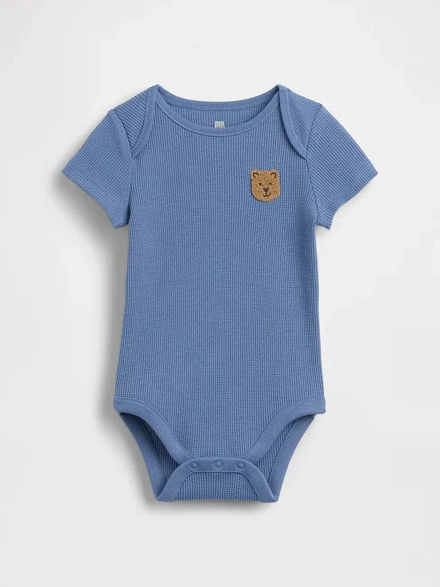 Baby First Favorites Κορμάκι με πλέξη τύπου βάφλας