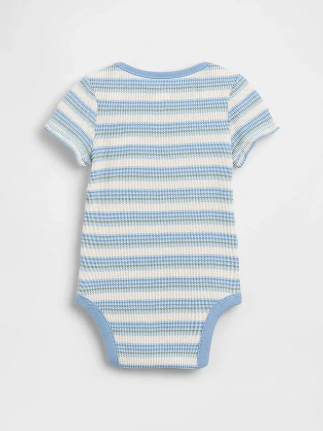 Baby First Favorites Κορμάκι με πλέξη τύπου βάφλας