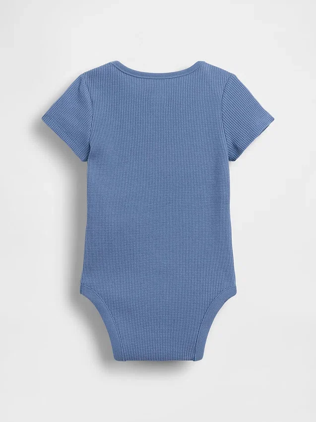 Baby First Favorites Κορμάκι με πλέξη τύπου βάφλας