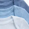 Baby First Favorites Κορμάκι με τσέπη και πλεκτό ύφασμα Tinyrib (Σετ 3 τεμαχίων)