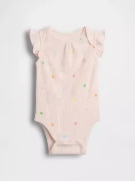 Baby First Favorites Κορμάκι Tinyrib με πουά