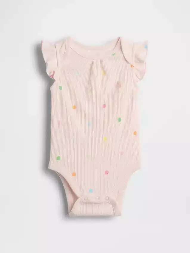 Baby First Favorites Κορμάκι Tinyrib με πουά
