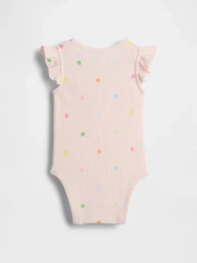 Baby First Favorites Κορμάκι Tinyrib με πουά