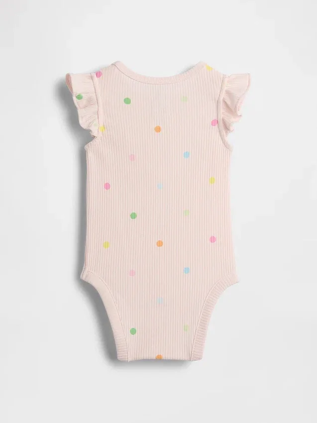 Baby First Favorites Κορμάκι Tinyrib με πουά