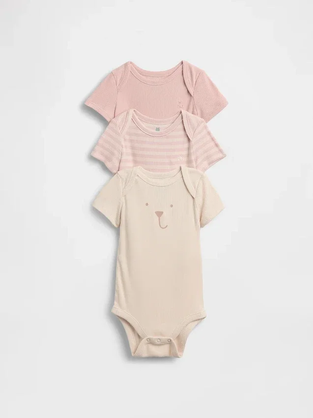 Baby First Favorites Κορμάκια (Σετ 3 τεμαχίων)