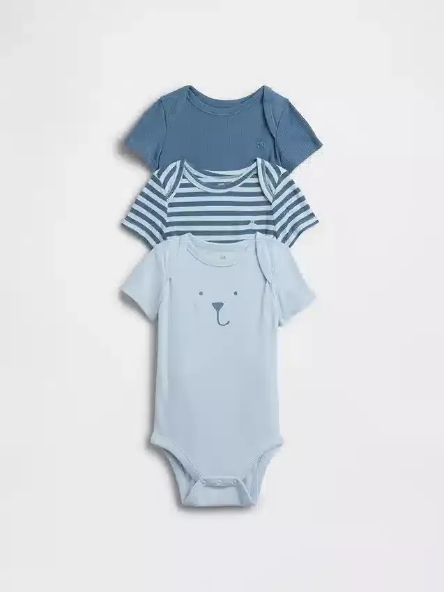 Baby First Favorites Κορμάκια (Σετ 3 τεμαχίων)