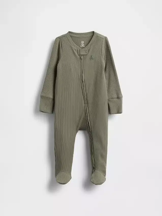 Baby First Favorites Ολόσωμο Φορμάκι με πόδια και λεπτή πλέξη