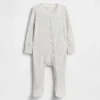Baby First Favorites Ολόσωμο Φορμάκι με πόδια και λεπτή πλέξη