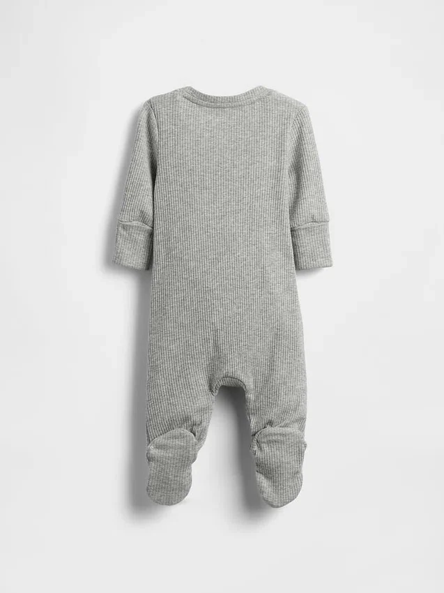 Baby First Favorites Ολόσωμο Φορμάκι με πόδια και λεπτή πλέξη