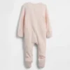 Baby First Favorites Ολόσωμο Φορμάκι με πόδια και λεπτή πλέξη