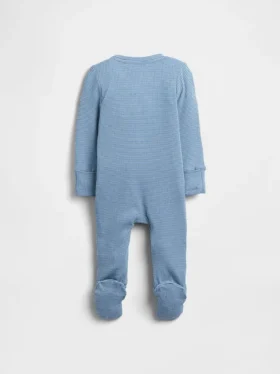 Baby First Favorites Ολόσωμο Φορμάκι με πόδια και λεπτή πλέξη