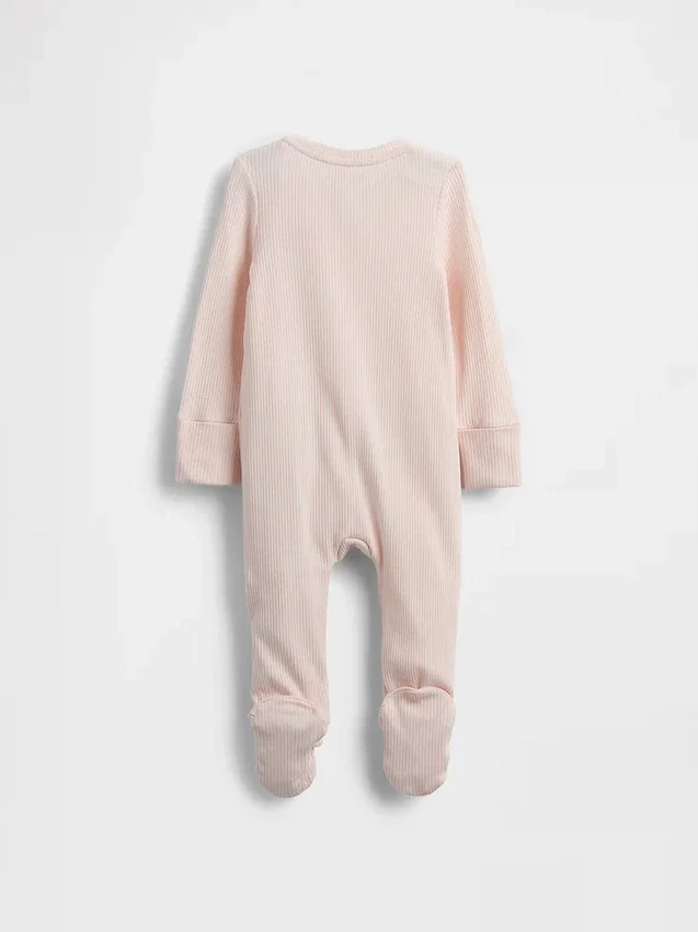 Baby First Favorites Ολόσωμο Φορμάκι με πόδια και λεπτή πλέξη