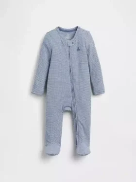 Baby First Favorites Ολόσωμο Μαγιό με πόδια και ρίγες Tinyrib