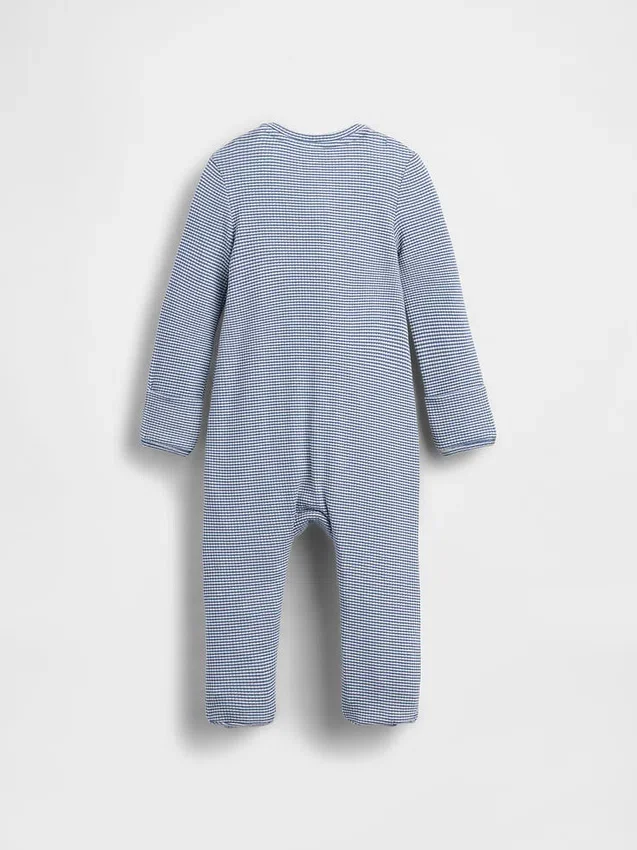 Baby First Favorites Ολόσωμο Μαγιό με πόδια και ρίγες Tinyrib