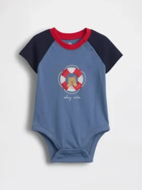 Baby First Favorites Οργανικό βαμβακερό κορμάκι με σχέδιο