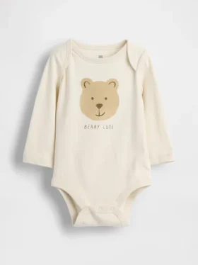 Baby First Favorites Οργανικό βαμβακερό κορμάκι με σχέδιο