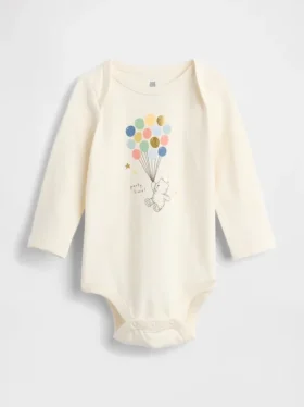 Baby First Favorites Οργανικό βαμβακερό κορμάκι με σχέδιο