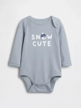 Baby First Favorites Οργανικό βαμβακερό κορμάκι με σχέδιο