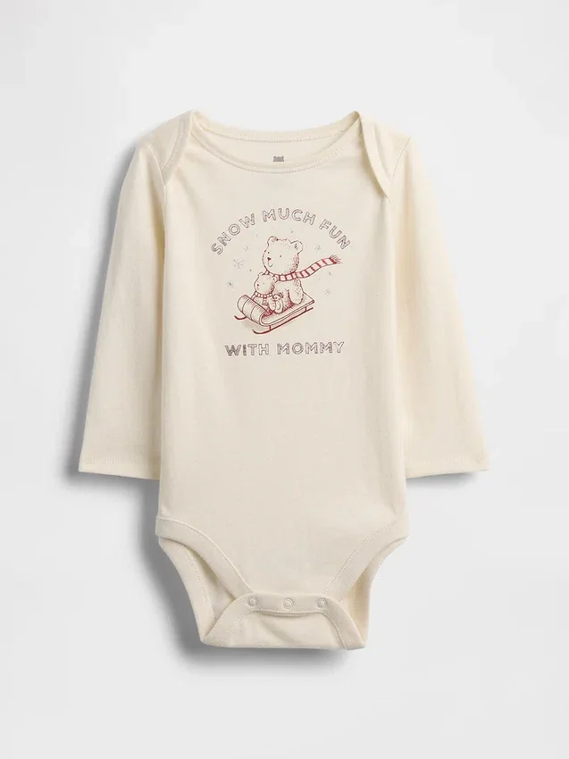 Baby First Favorites Οργανικό βαμβακερό κορμάκι με σχέδιο