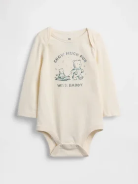Baby First Favorites Οργανικό βαμβακερό κορμάκι με σχέδιο