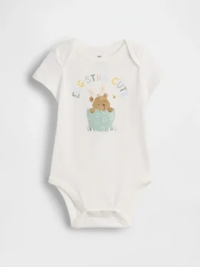 Baby First Favorites Οργανικό βαμβακερό κορμάκι με σχέδιο