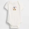 Baby First Favorites Οργανικό βαμβακερό κορμάκι με σχέδιο