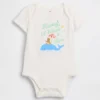 Baby First Favorites Οργανικό βαμβακερό κορμάκι με σχέδιο