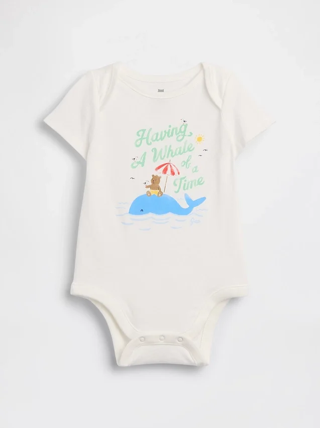 Baby First Favorites Οργανικό βαμβακερό κορμάκι με σχέδιο
