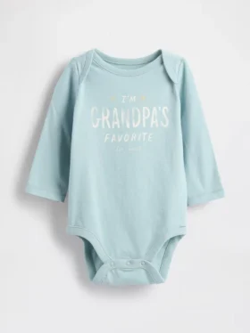 Baby First Favorites Οργανικό βαμβακερό κορμάκι με σχέδιο