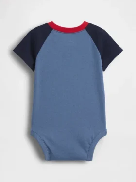Baby First Favorites Οργανικό βαμβακερό κορμάκι με σχέδιο